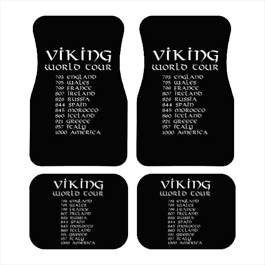 Viking World Tour Car Mats
