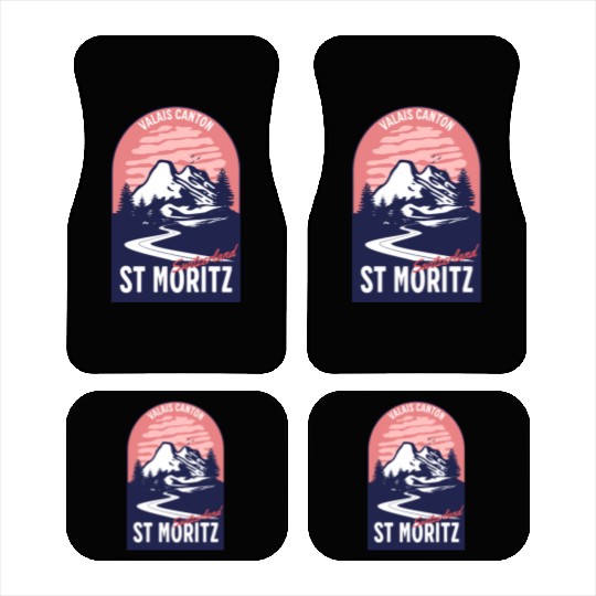 Saint Moritz Switzerland Valais Car Mats