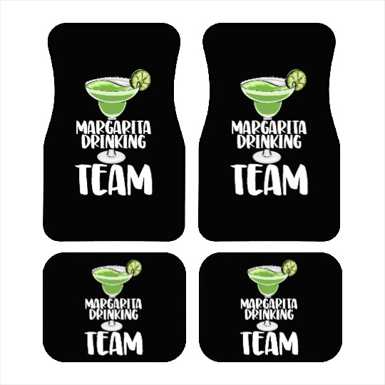 Margarita Drinking Team Car Mats