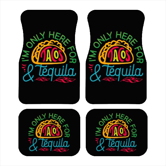 Tacos & Tequila Car Mats