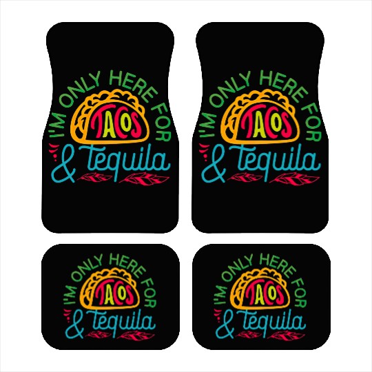 Tacos & Tequila Car Mats
