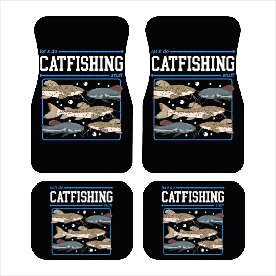 Catfishing Stuff Catfish Fishing Angler Car Mats