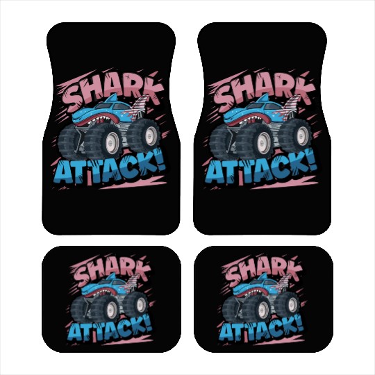 Monster Truck Shark Attack Week 2023 Car Mats