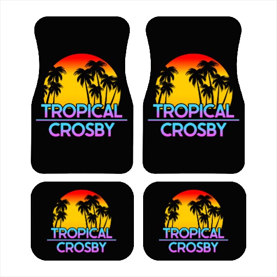 Crosby Minnesota Ironic Weather Car Mats