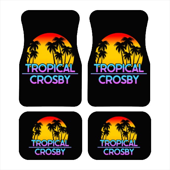 Crosby Minnesota Ironic Weather Car Mats