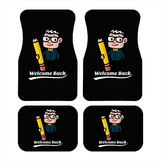 Welcome Back To School Car Mats