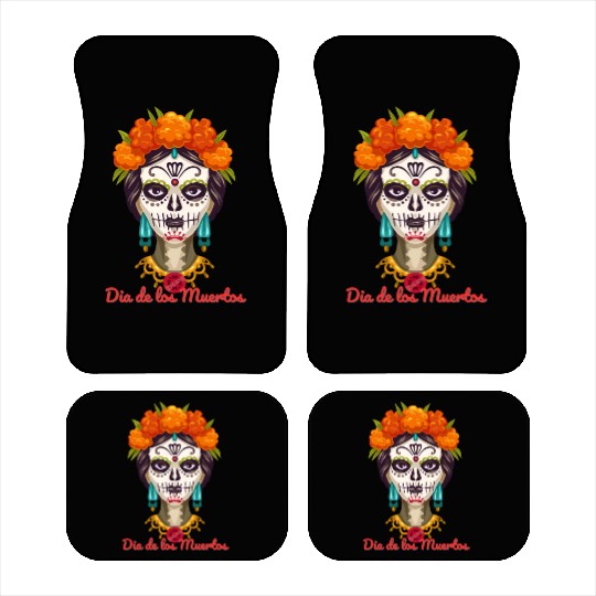 Dia de los muertos Car Mats