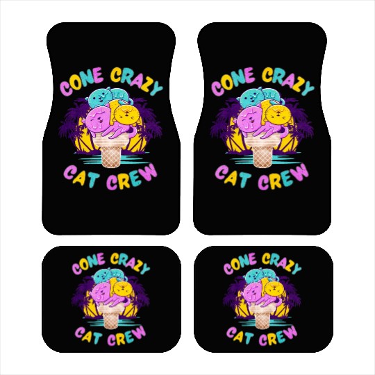 Ice Cream Lover Car Mats
