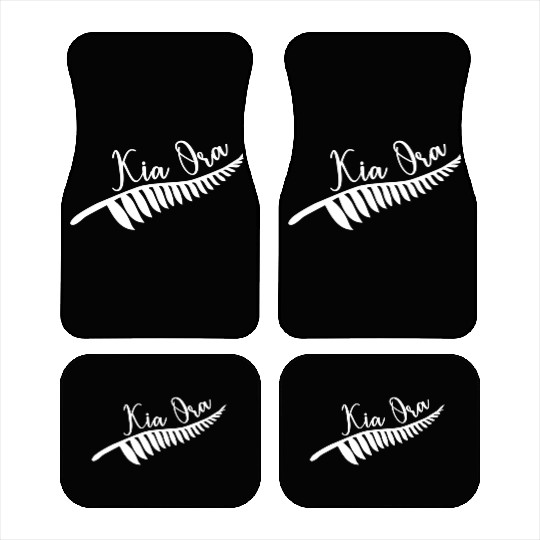 Maori Kia Ora Silver Fern T Tattoo New Car Mats