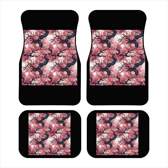 Anime Euphoria: Fantasy Cherry Blossom Dreamscape Car Mats