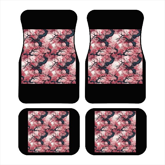 Anime Euphoria: Fantasy Cherry Blossom Dreamscape Car Mats
