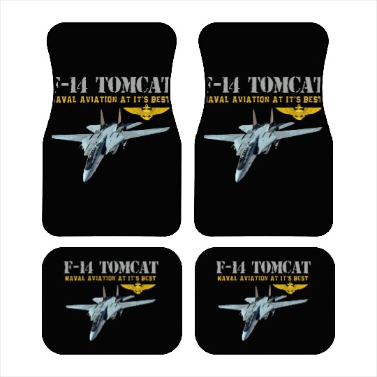 F 14 Tomcat Naval aviation Car Mats