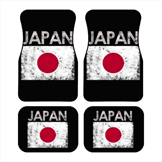 Japan Japanese Flag Pride Car Mats