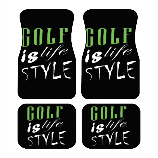 Golf Is Life Style Car Mats