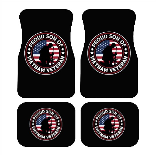 Proud son of Vietnam veteran Car Mats