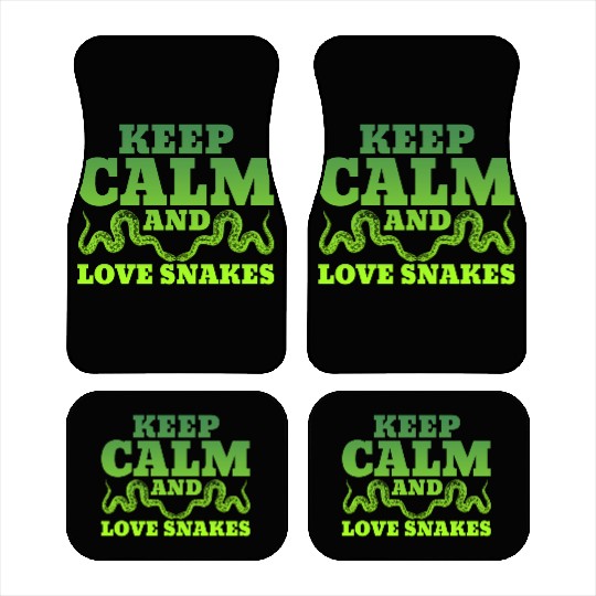 Reptile Friends Gift Car Mats