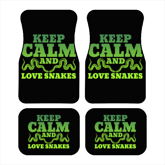 Reptile Friends Gift Car Mats