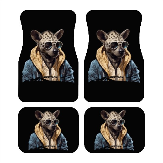 Street Style Spotted Hyena | Hyena Lovers Car Mats