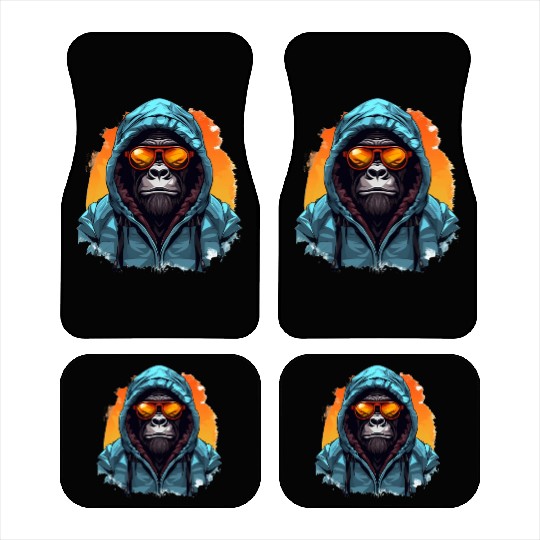 Street Style Mountain Gorilla | Gorilla Lovers Car Mats