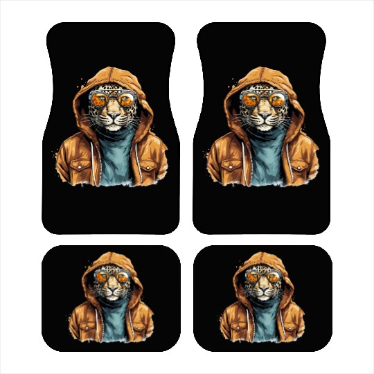 Street Style African Leopard | Leopard Lovers Car Mats