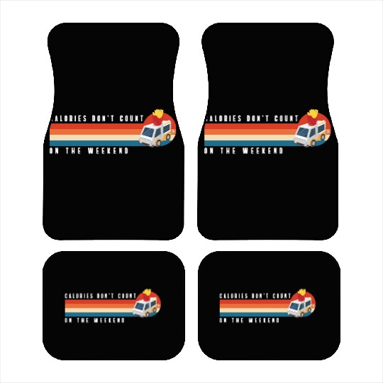 Fast Food Dining Food Truck Vendor Car Mats