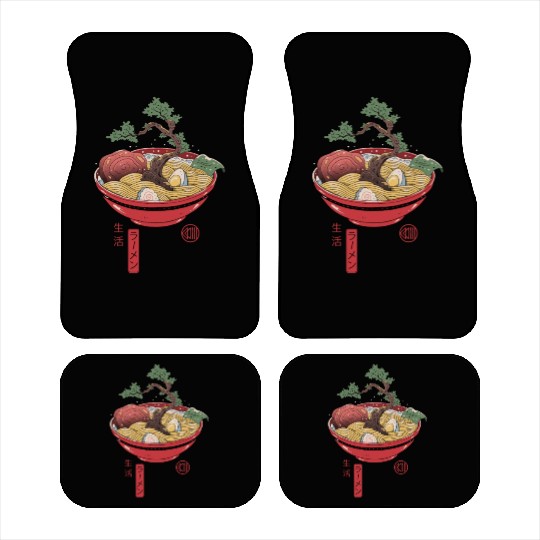 Ramen Car Mats