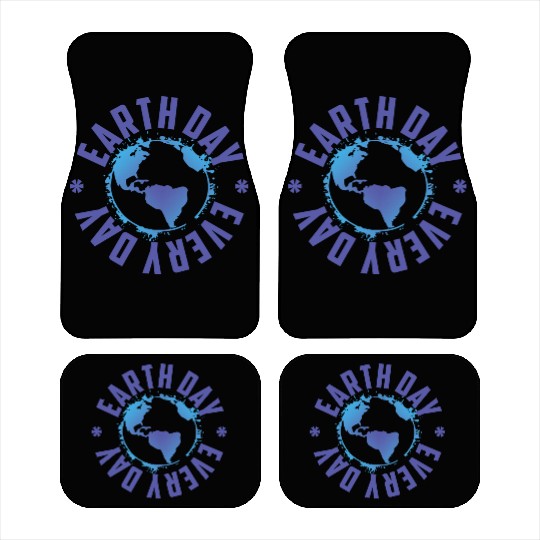 Earth Day Every Day Science Teacher Geology Car Mats