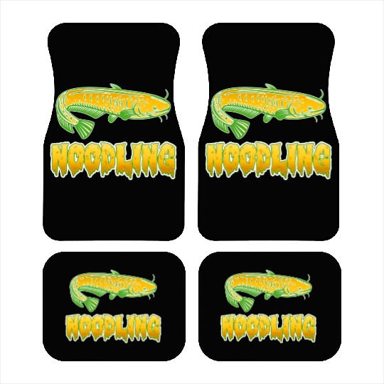 Catfish Fishing Waller Fish Noodler Flathead Car Mats