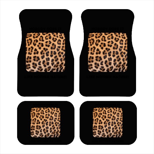 Jaguar Spots: Mother Nature Rules! Car Mats