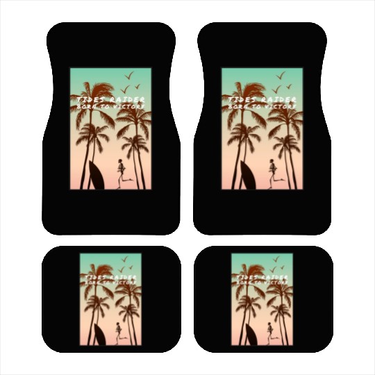 Tides raider, born to victory Car Mats