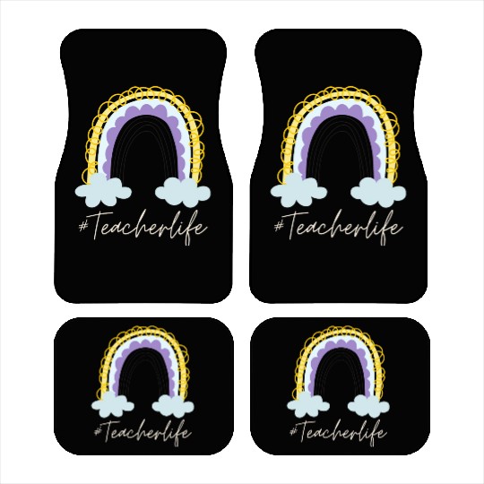 Teacher Life Kindergarten Teacher Appreciation Car Mats