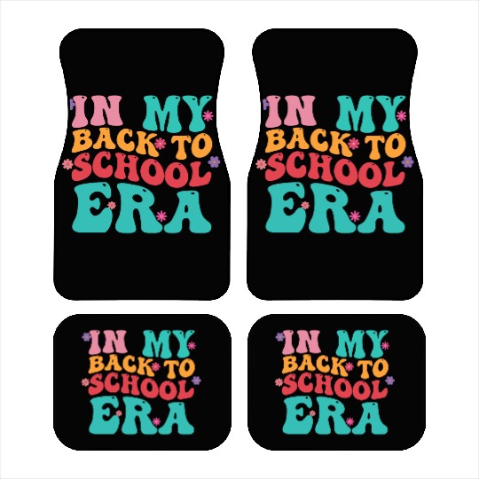 In My Back To School Era Car Mats