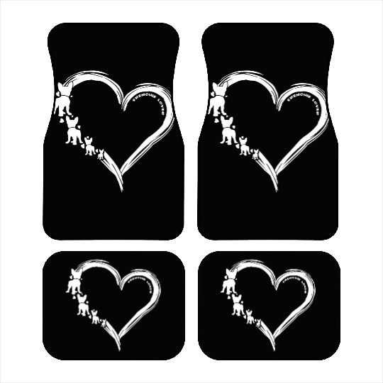 Frenchie Lover Car Mats