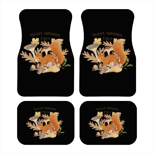 Sweet Autumn Days Car Mats