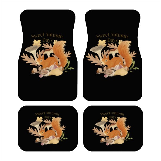 Sweet Autumn Days Car Mats