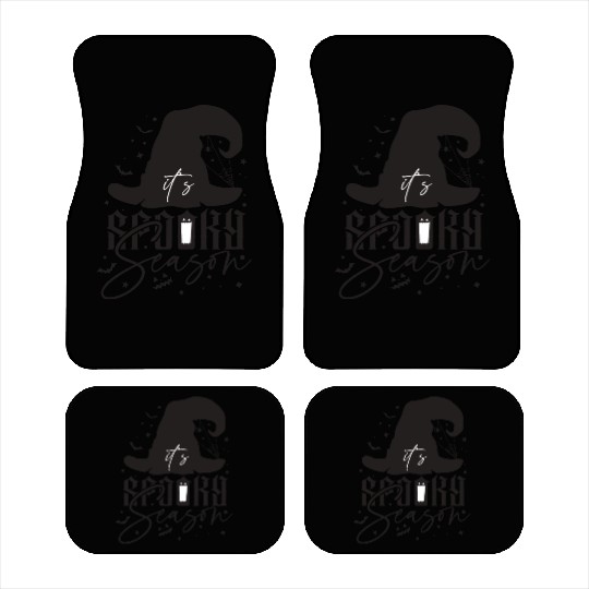 It s Spooky Season Black Car Mats