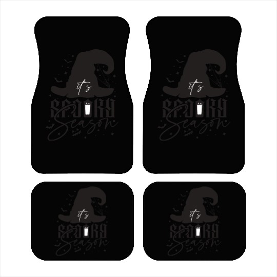 It s Spooky Season Black Car Mats