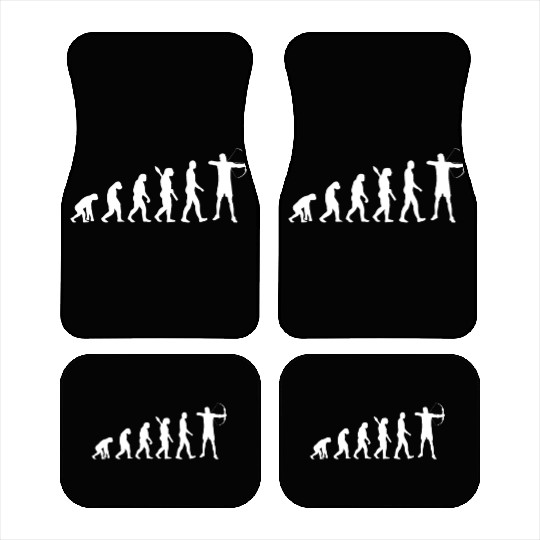 Outdoor Hunting Archer Evolution Of Archery Car Mats