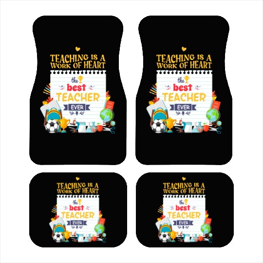 Best teacher ever Car Mats