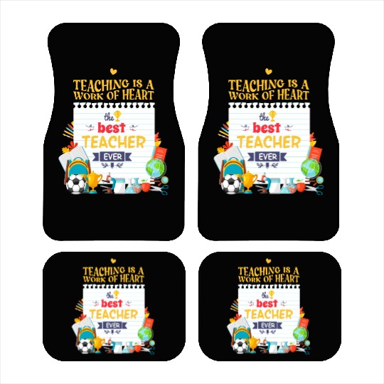 Best teacher ever Car Mats