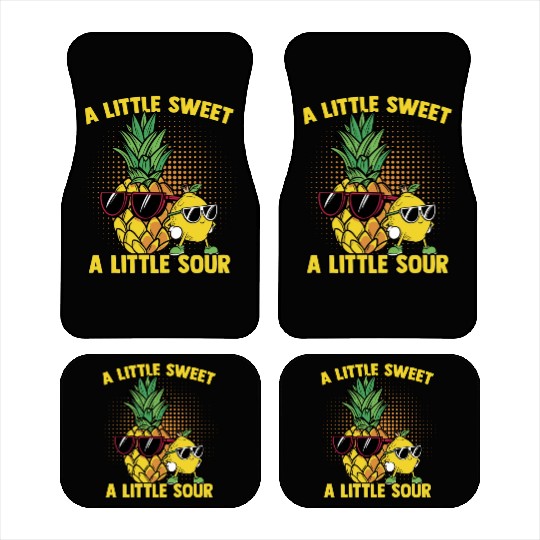 A Little Sweet A Little Pineapple And Lemon For Car Mats