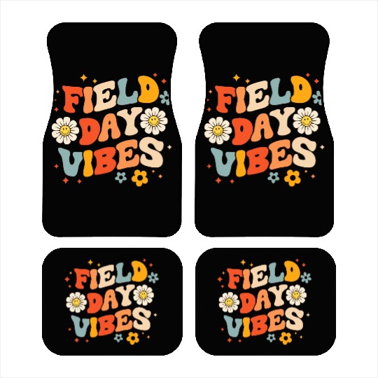 Field Day 2023 Funny Field Day Vibes Teacher Boy Car Mats