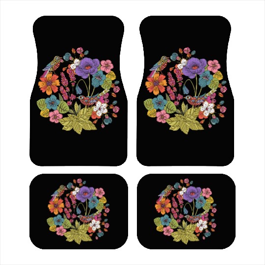 Spring Garden Car Mats