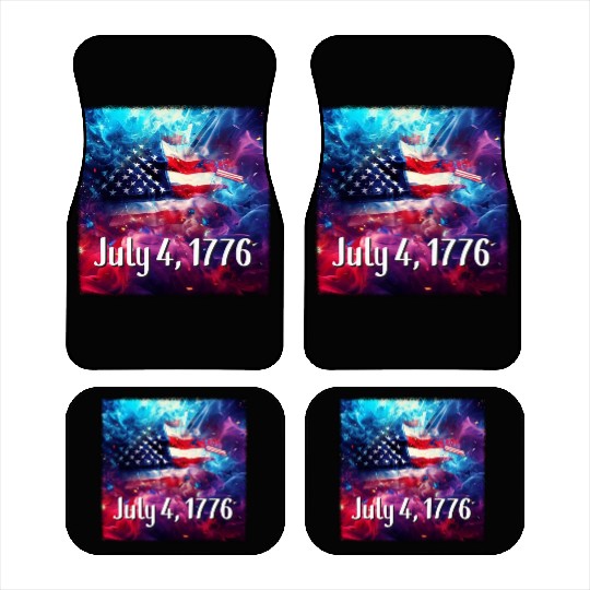 July 4th, 1776 Car Mats