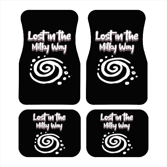 Lost in the Milky Way - astronomy Car Mats