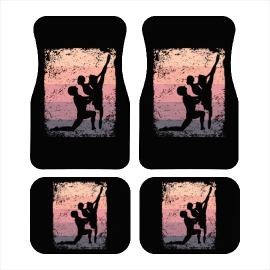 Ballet Dance Couple Vintage Ballerina Car Mats
