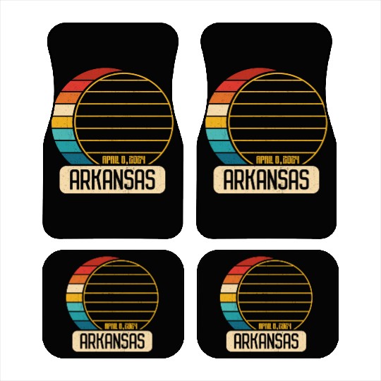 Total Solar Eclipse Arkansas April 28 2024 Eclipse Car Mats