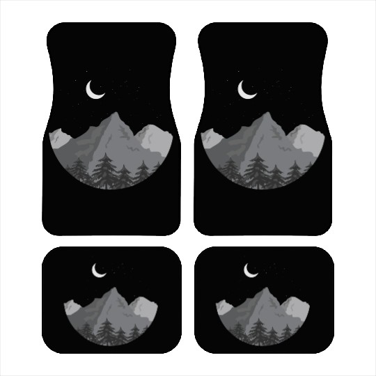 The mountain vally of destiny Car Mats