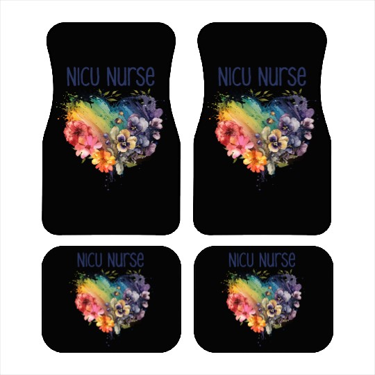 Caring Nicu Nurse Car Mats