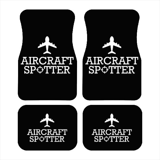 Aircraft Spotter Car Mats